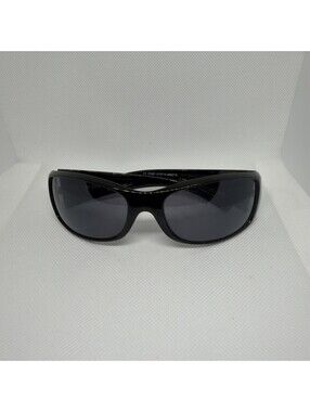 Zoo York 069ZYS Black Wraparound Sunglasses Smoke Lenses Retro Style CE